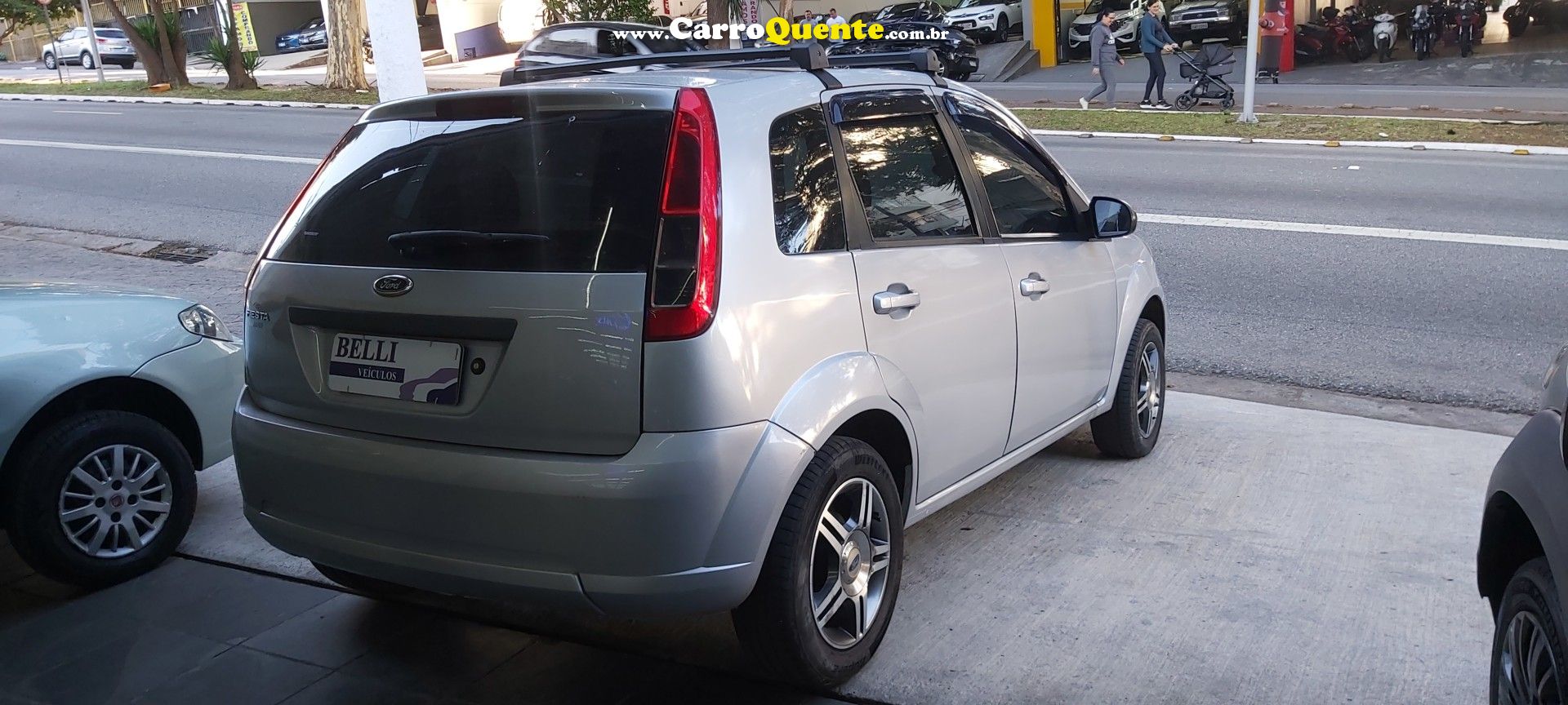 FORD   FIESTA SE 1.0 8V FLEX 5P   PRATA 2014 1.0 FLEX - Loja