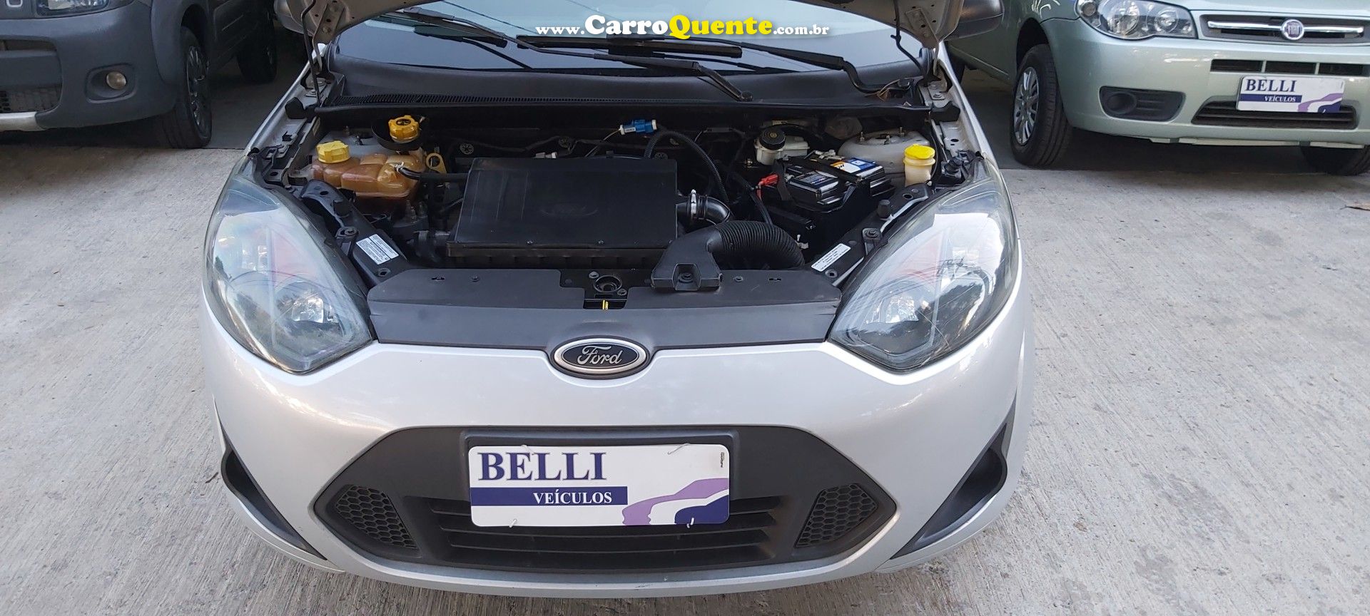 FORD   FIESTA SE 1.0 8V FLEX 5P   PRATA 2014 1.0 FLEX - Loja