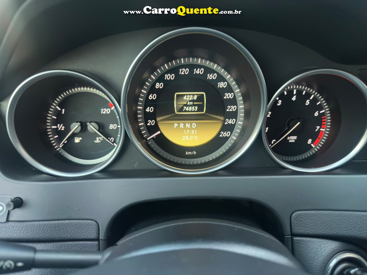 MERCEDES-BENZ   C-180 CGI CLASSIC 1.8 16V 156CV AUT.   BRANCO 2012 1.8 GASOLINA - Loja