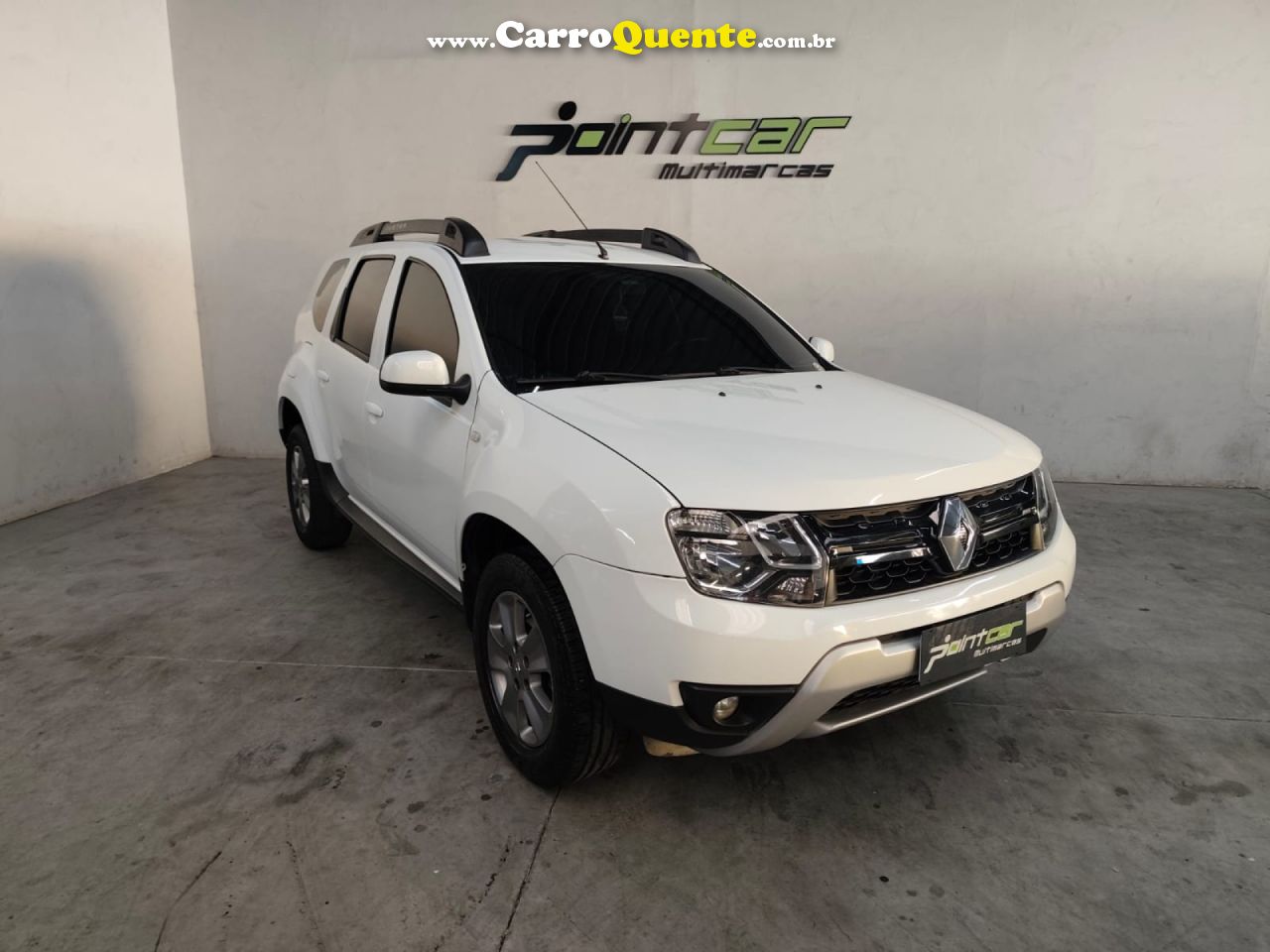RENAULT   DUSTER DYNAMIQUE 1.6 FLEX 16V AUT.   BRANCO 2020 1.6 FLEX - Loja