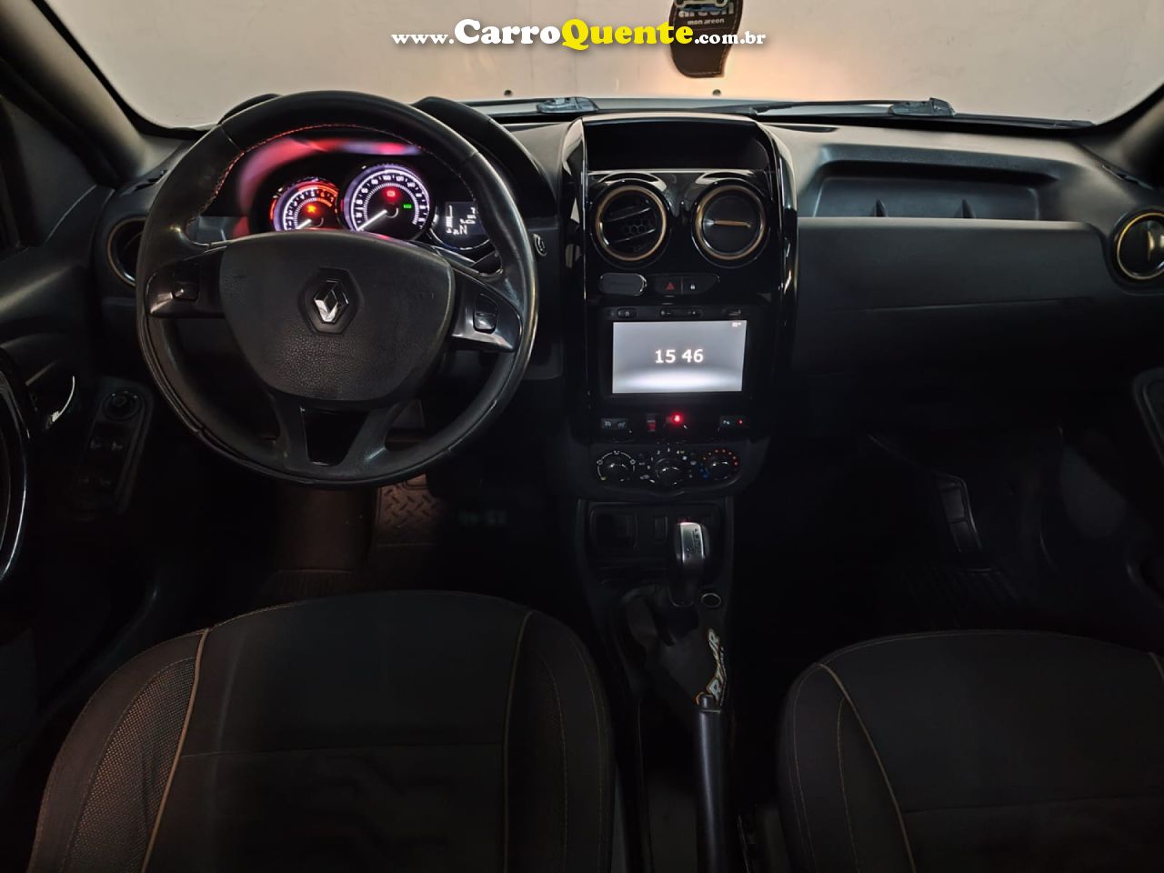 RENAULT   DUSTER DYNAMIQUE 1.6 FLEX 16V AUT.   BRANCO 2020 1.6 FLEX - Loja