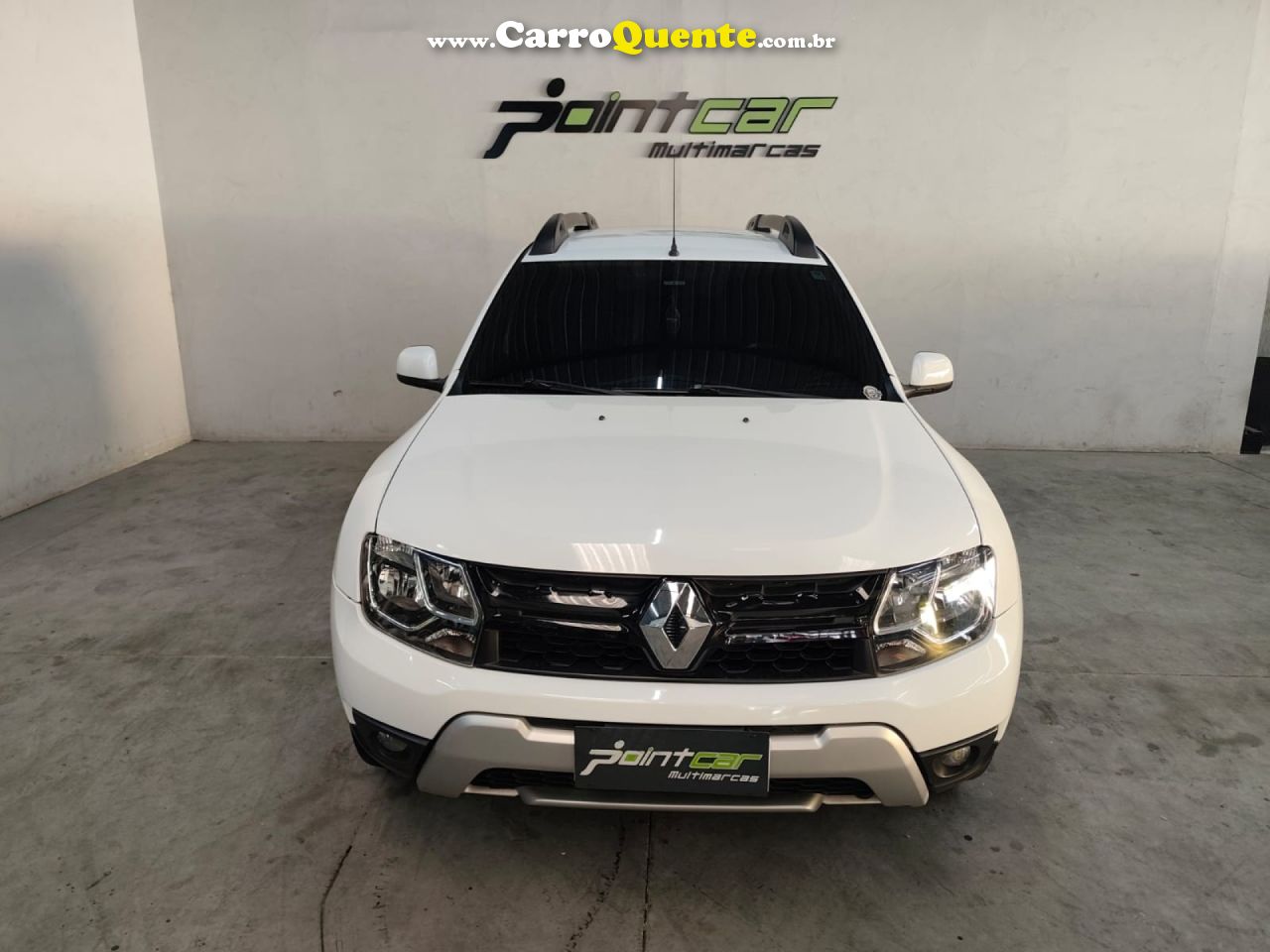 RENAULT   DUSTER DYNAMIQUE 1.6 FLEX 16V AUT.   BRANCO 2020 1.6 FLEX - Loja