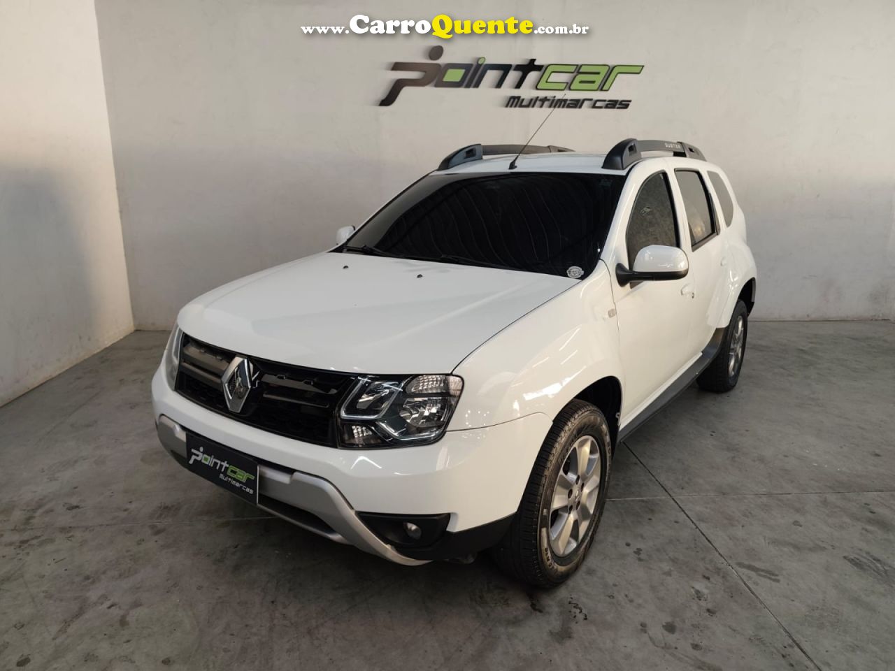 RENAULT   DUSTER DYNAMIQUE 1.6 FLEX 16V AUT.   BRANCO 2020 1.6 FLEX - Loja