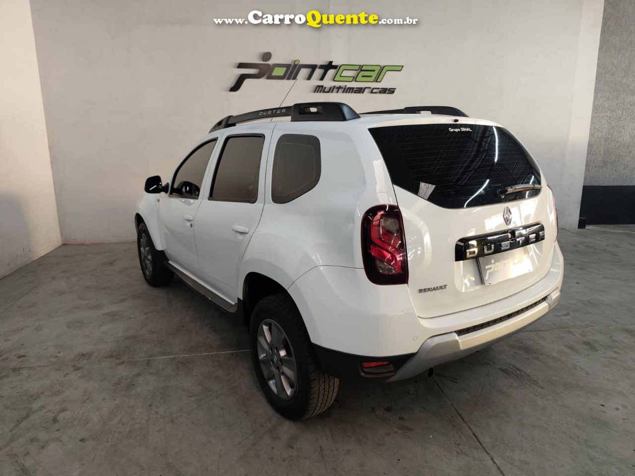 RENAULT   DUSTER DYNAMIQUE 1.6 FLEX 16V AUT.   BRANCO 2020 1.6 FLEX - Loja
