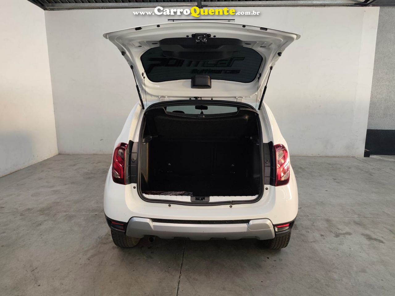 RENAULT   DUSTER DYNAMIQUE 1.6 FLEX 16V AUT.   BRANCO 2020 1.6 FLEX - Loja