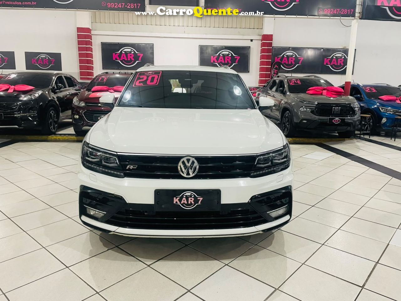 VOLKSWAGEN   TIGUAN ALLSPAC R-LINE 350 TSI 2.0 4X4   BRANCO 2020 2.0 GASOLINA - Loja