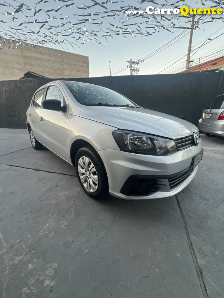 VOLKSWAGEN   GOL TRENDLINE 1.0 T.FLEX 12V 5P   PRATA 2017 1.0 GASOLINA - Loja