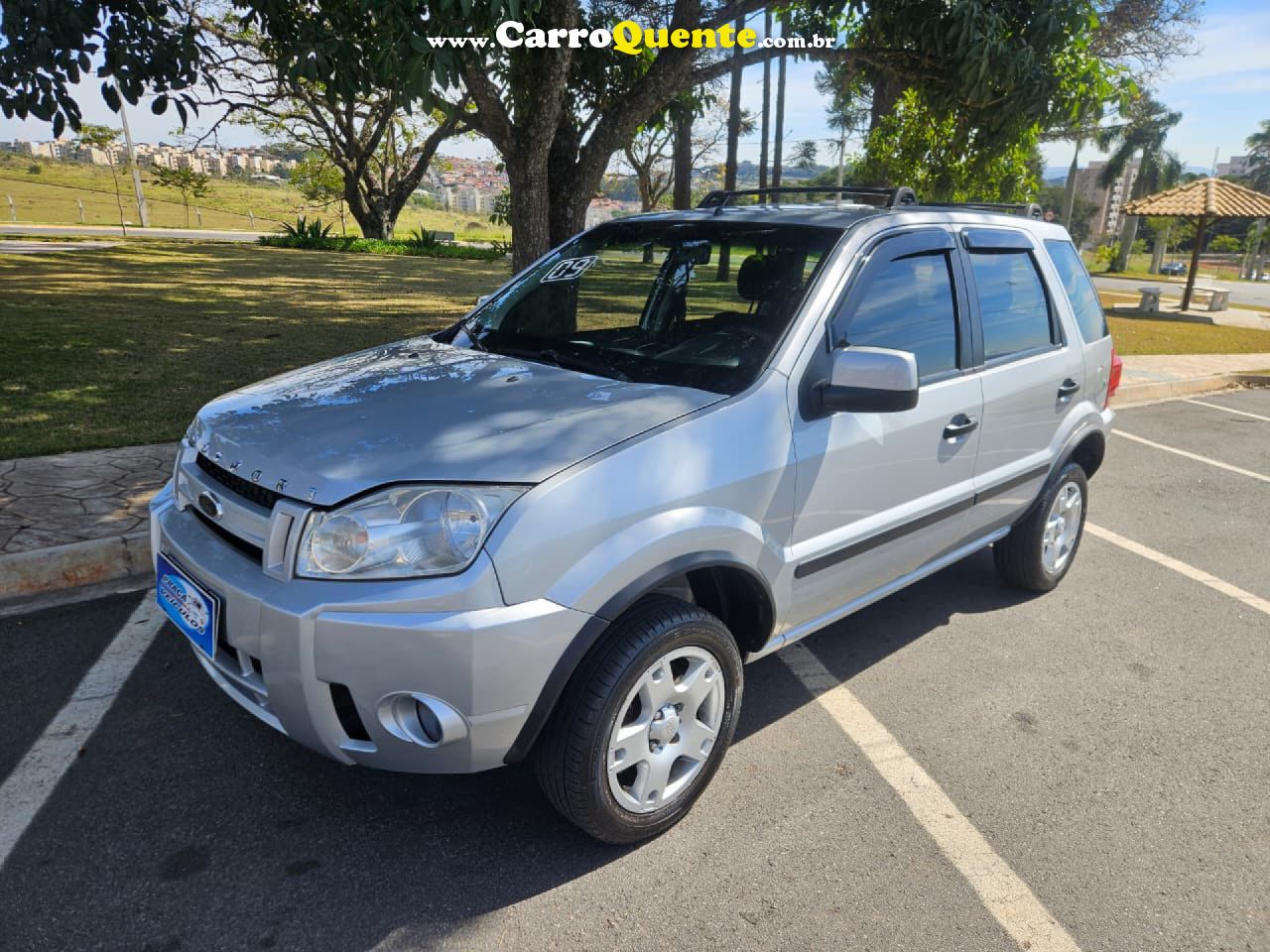 FORD   ECOSPORT XLT 2.0 2.0 FLEX 16V 5P AUT.   PRATA 2009 2.0 FLEX - Loja