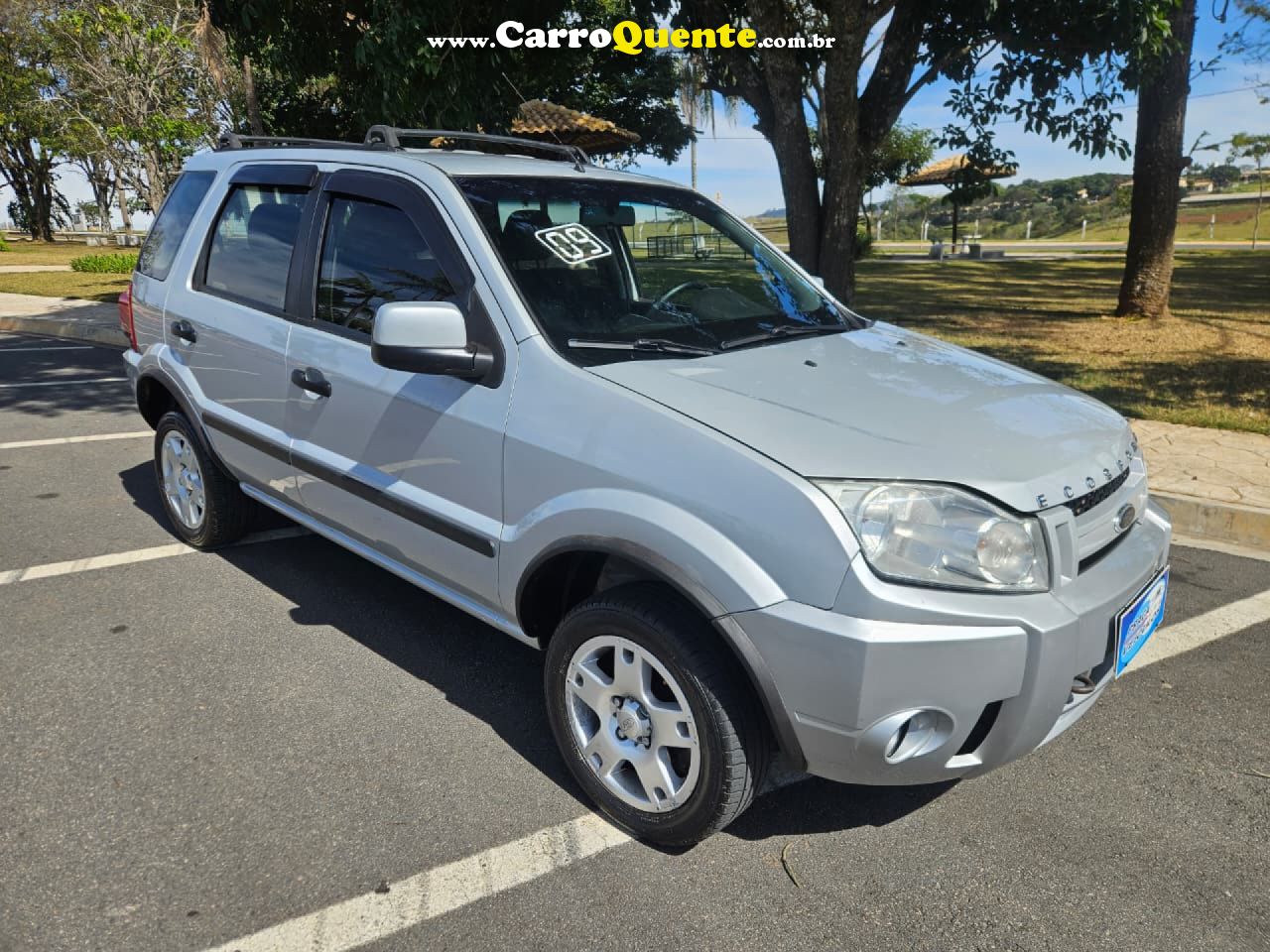 FORD   ECOSPORT XLT 2.0 2.0 FLEX 16V 5P AUT.   PRATA 2009 2.0 FLEX - Loja