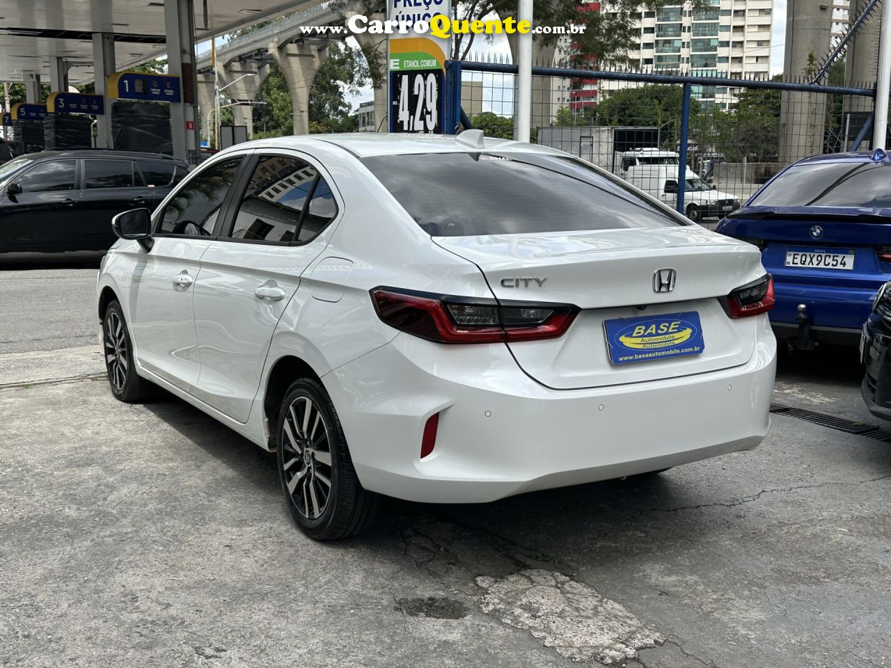 HONDA   CITY SEDAN EXL 1.5 FLEX  16V 4P AUT.   BRANCO 2022 1.5 FLEX - Loja