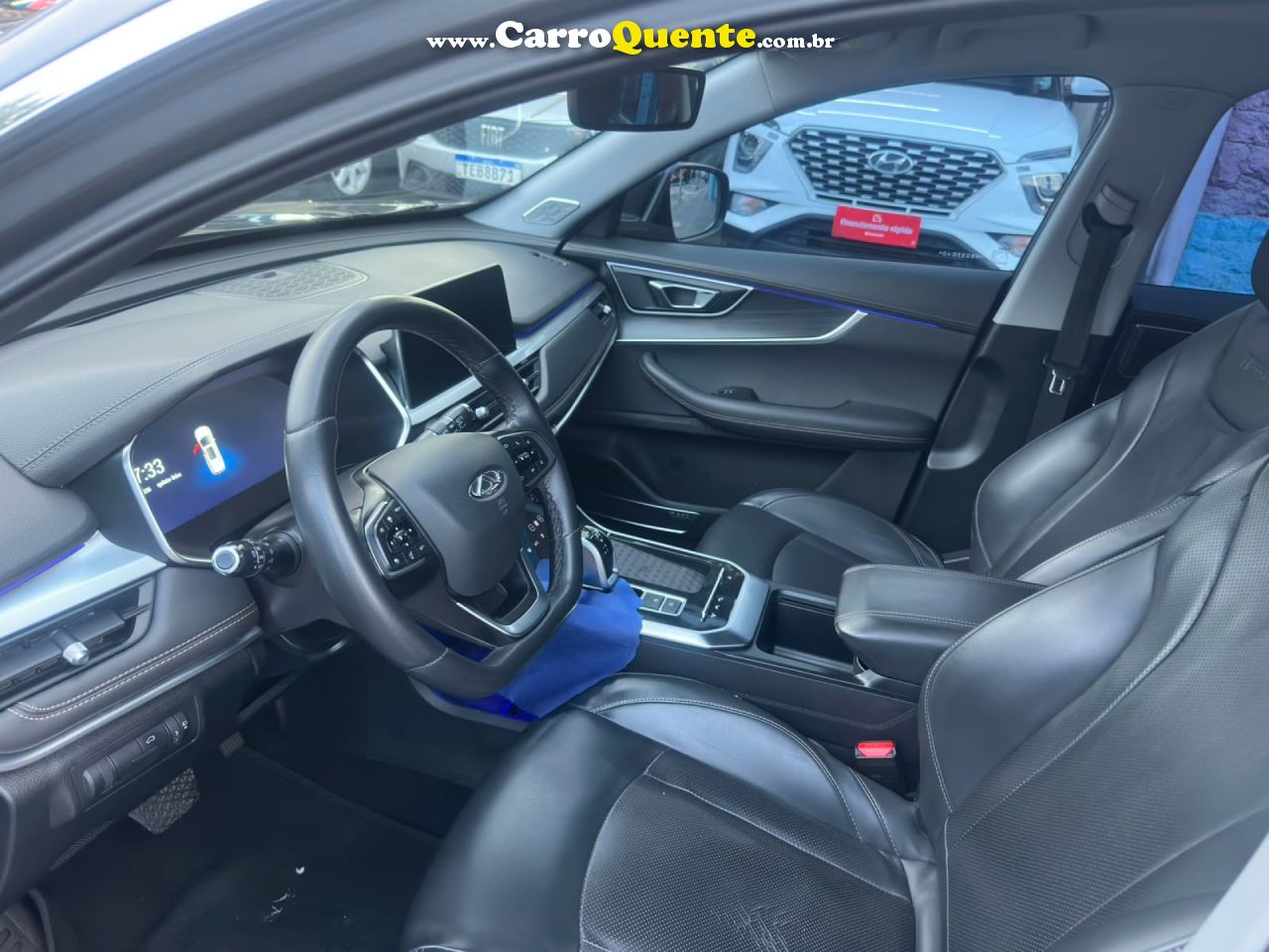 CAOA CHERY   TIGGO 8 TXS 1.6 16V TGDI AUT.   CINZA 2024 1.6 GASOLINA - Loja