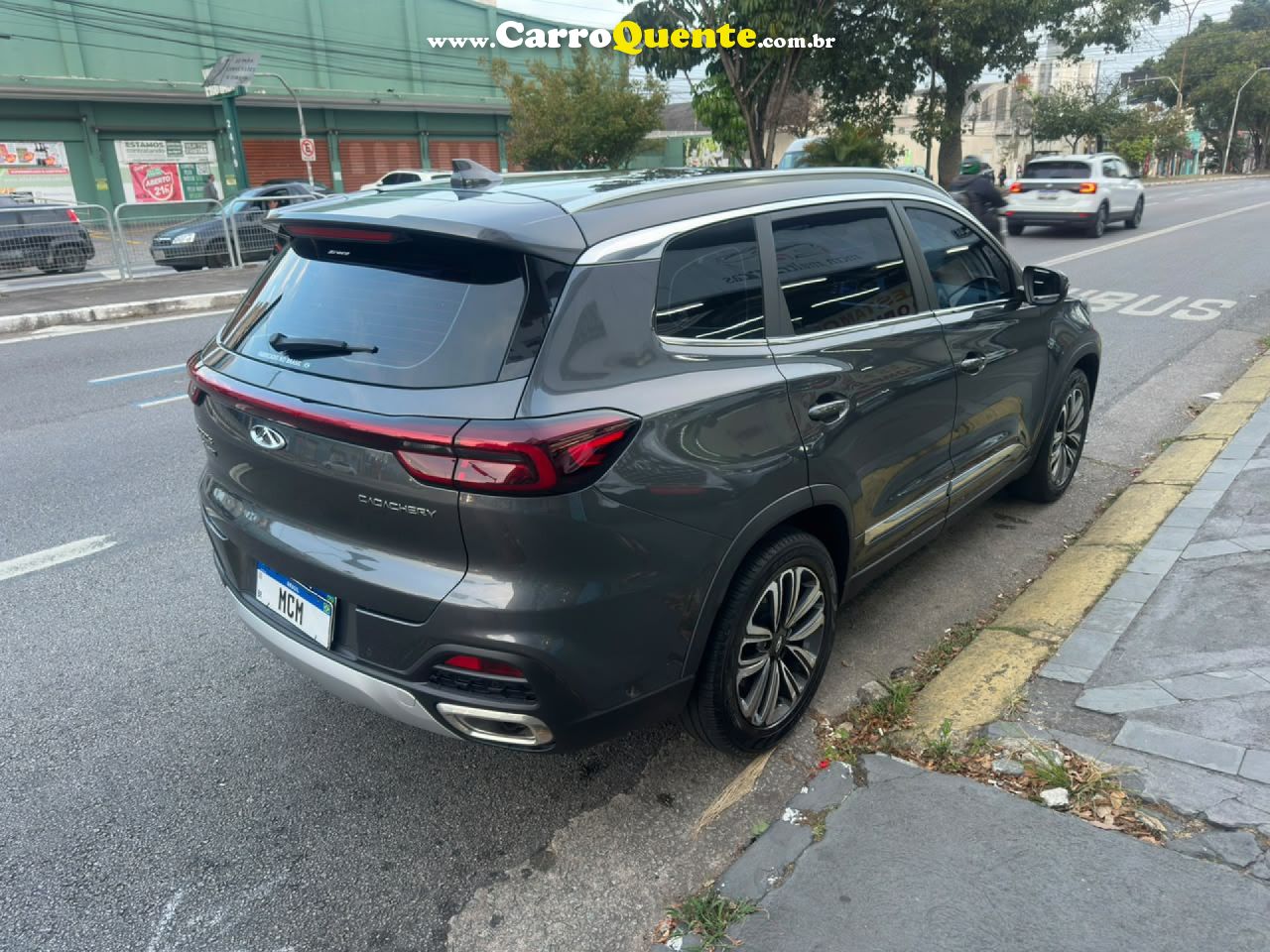 CAOA CHERY   TIGGO 8 TXS 1.6 16V TGDI AUT.   CINZA 2024 1.6 GASOLINA - Loja