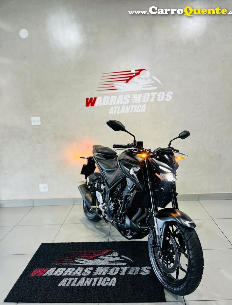 YAMAHA    YAMAHAMT03 ABS   PRETO 2024 300 CC GASOLINA - Loja