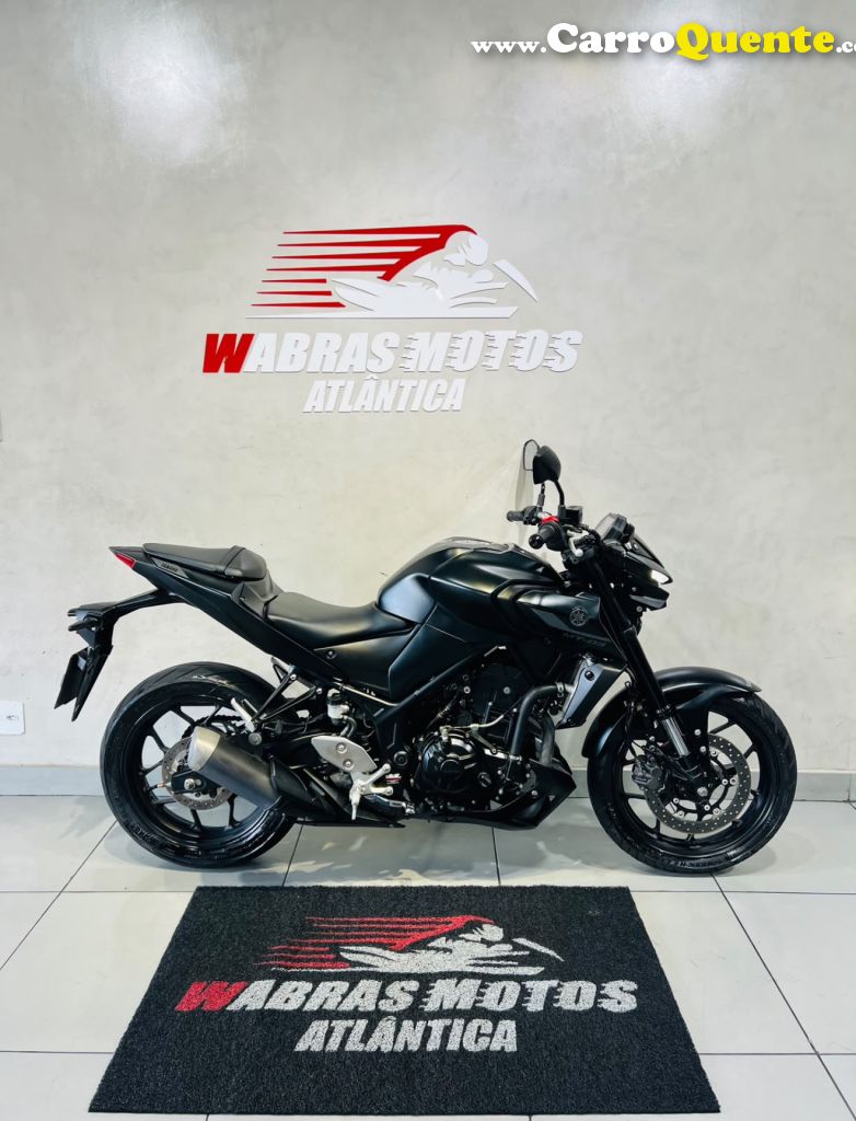 YAMAHA    YAMAHAMT03 ABS   PRETO 2024 300 CC GASOLINA - Loja