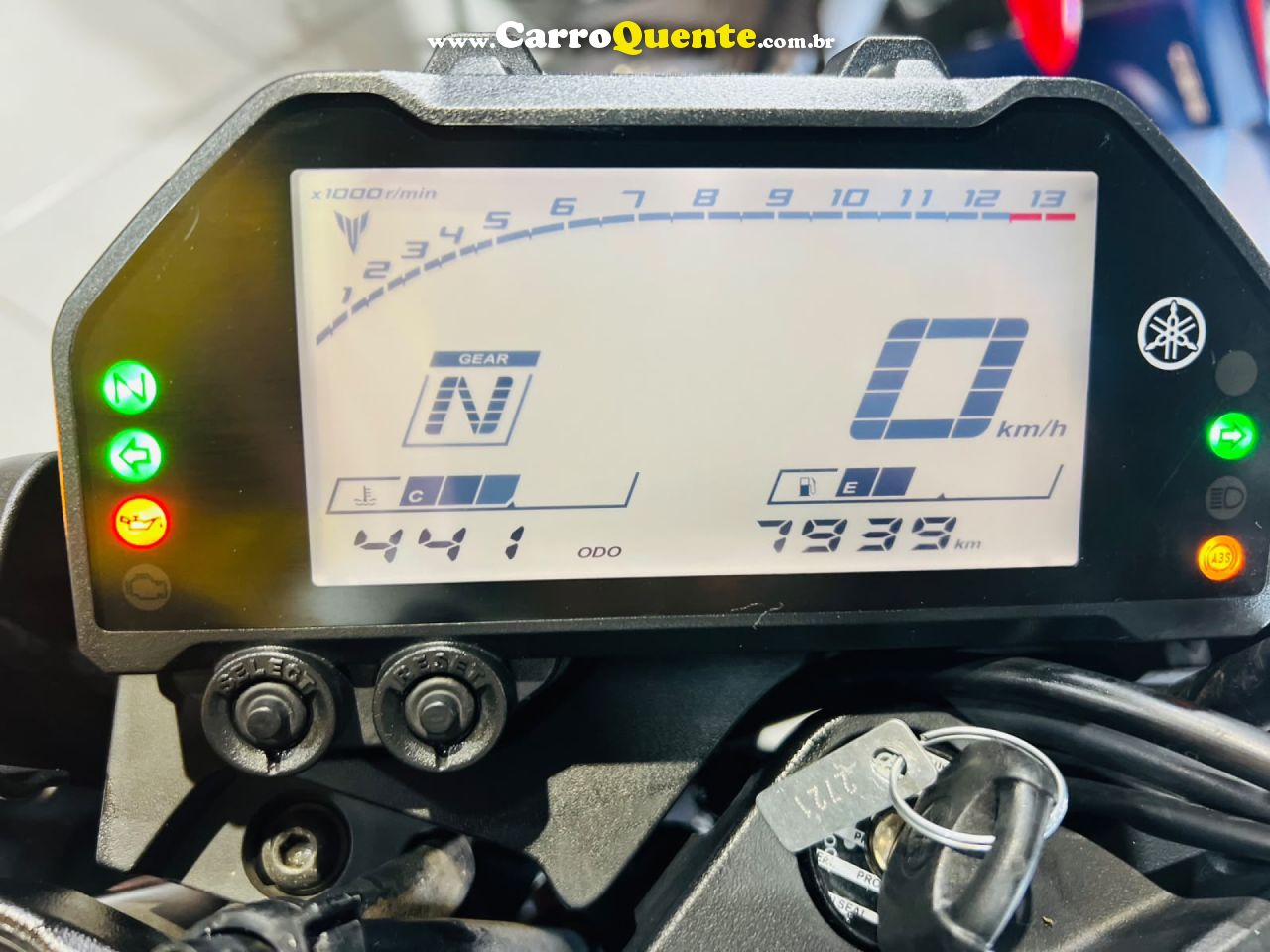 YAMAHA    YAMAHAMT03 ABS   PRETO 2024 300 CC GASOLINA - Loja