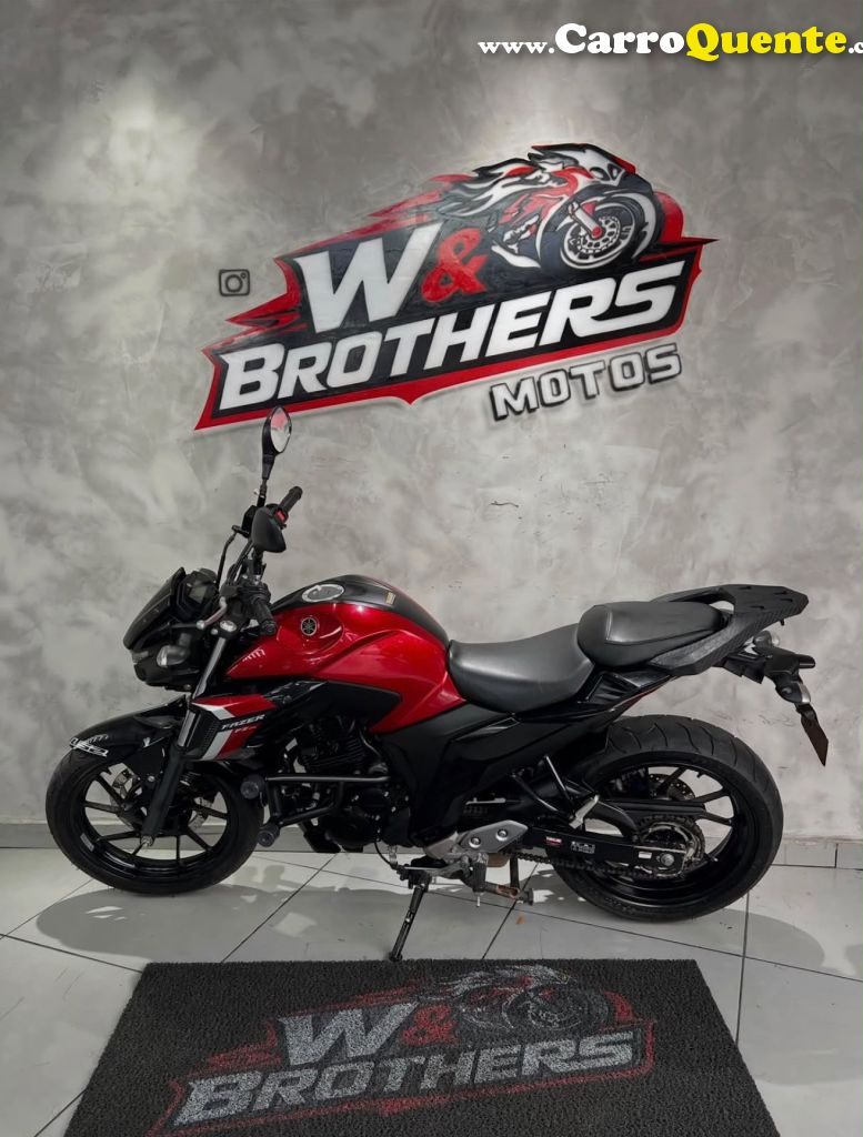 YAMAHA    FZ25   VERMELHO 2024 250CC FLEX - Loja