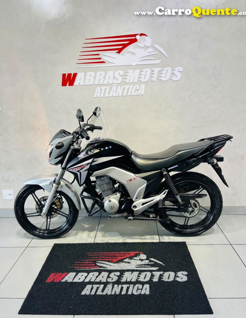 HONDA   HONDACG 150 FAN ESDI   PRETO 2014 150 CC FLEX - Loja