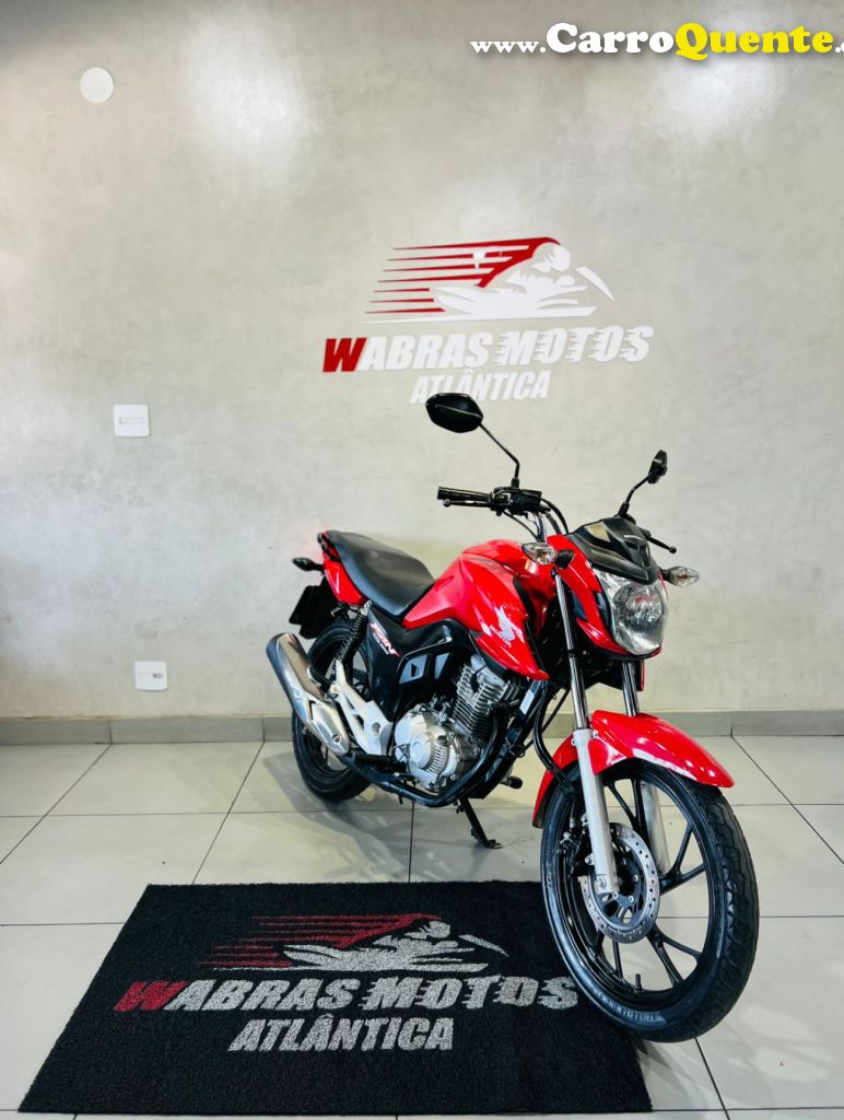 HONDA   HONDACG 160 FAN   VERMELHO 2023 160 CC FLEX - Loja