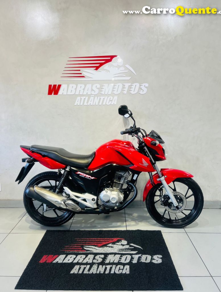 HONDA   HONDACG 160 FAN   VERMELHO 2023 160 CC FLEX - Loja