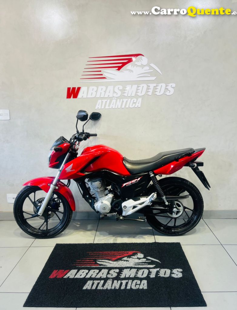 HONDA   HONDACG 160 FAN   VERMELHO 2023 160 CC FLEX - Loja
