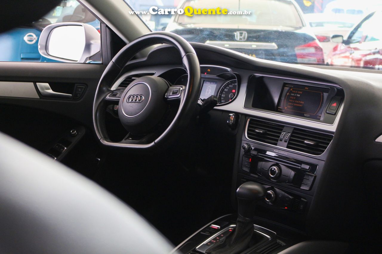 AUDI   A4 1.8 TIP. MULTITRONIC TURBO   PRATA 2016 1.8 GASOLINA - Loja