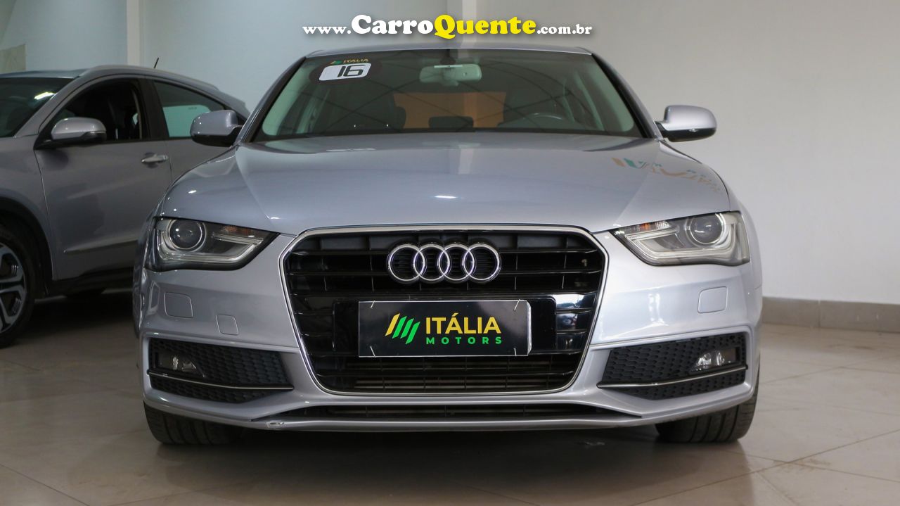 AUDI   A4 1.8 TIP. MULTITRONIC TURBO   PRATA 2016 1.8 GASOLINA - Loja
