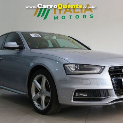 AUDI   A4 1.8 TIP. MULTITRONIC TURBO   PRATA 2016 1.8 GASOLINA