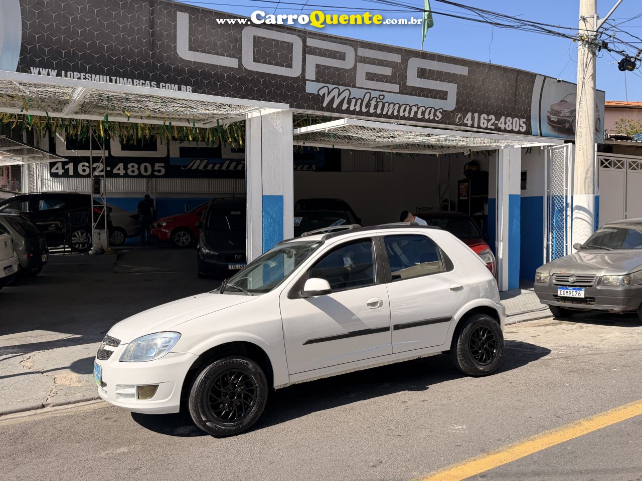 CHEVROLET   CELTA SPIRIT LT 1.0 MPFI 8V FLEXP. 5P   BRANCO 2015 1.0 FLEX - Loja