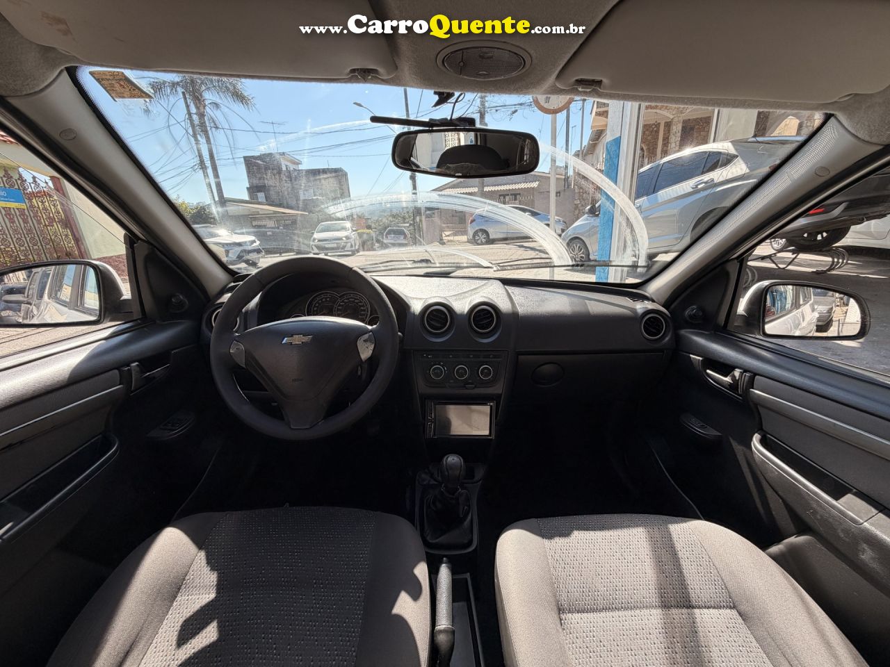 CHEVROLET   CELTA SPIRIT LT 1.0 MPFI 8V FLEXP. 5P   BRANCO 2015 1.0 FLEX - Loja