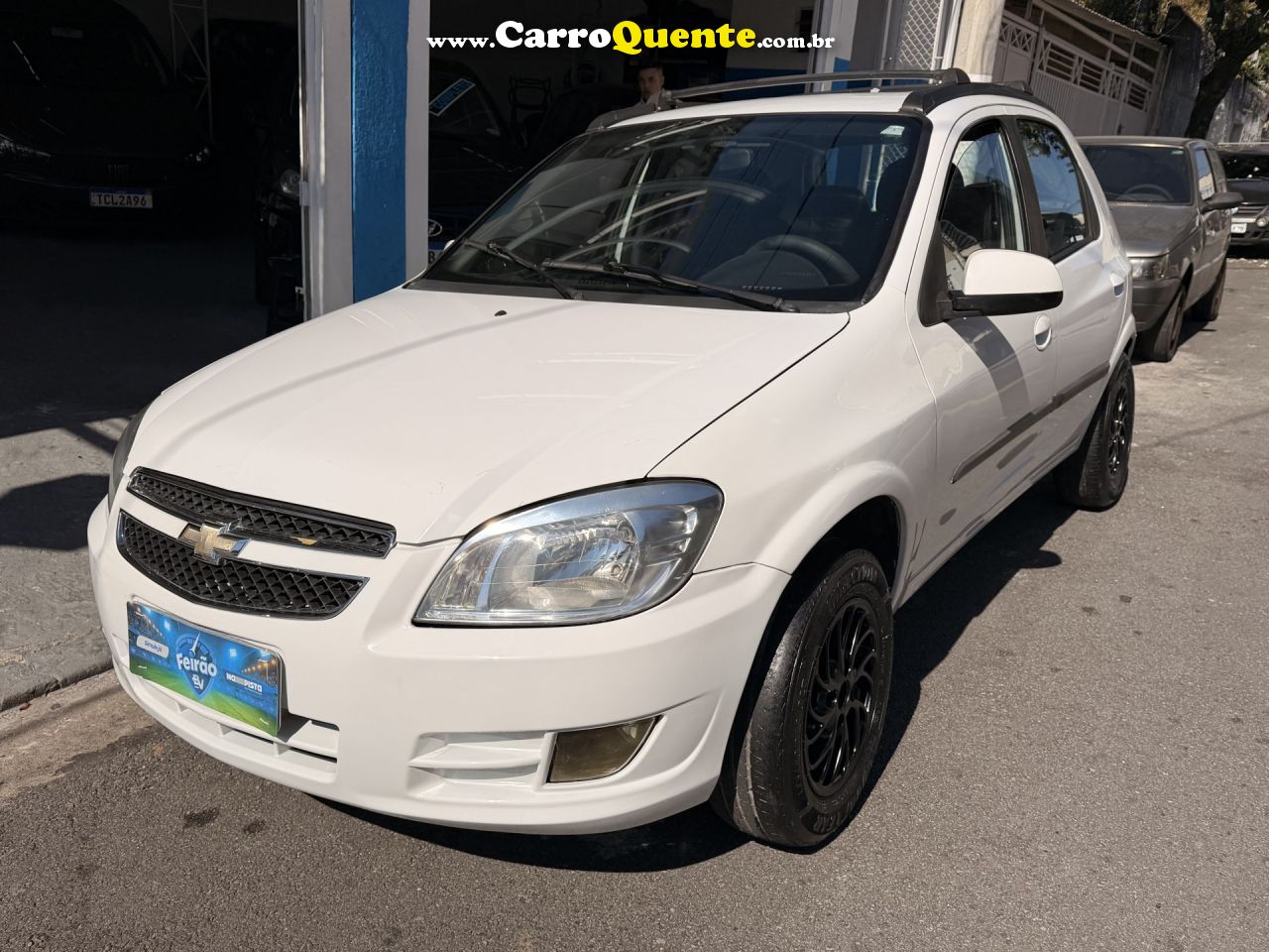 CHEVROLET   CELTA SPIRIT LT 1.0 MPFI 8V FLEXP. 5P   BRANCO 2015 1.0 FLEX - Loja