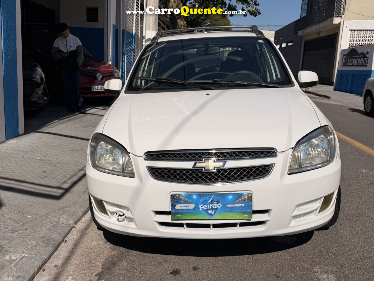 CHEVROLET   CELTA SPIRIT LT 1.0 MPFI 8V FLEXP. 5P   BRANCO 2015 1.0 FLEX - Loja