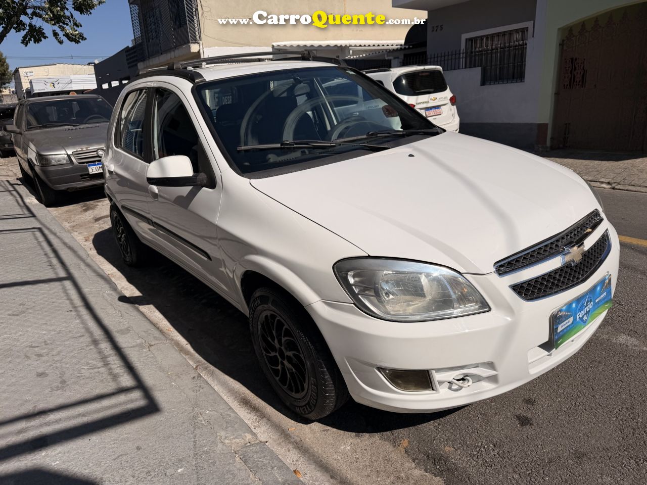 CHEVROLET   CELTA SPIRIT LT 1.0 MPFI 8V FLEXP. 5P   BRANCO 2015 1.0 FLEX - Loja