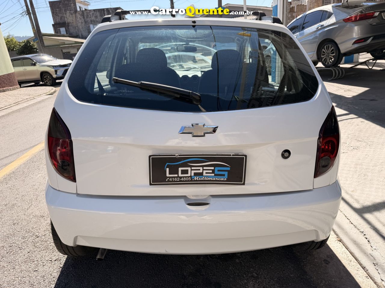 CHEVROLET   CELTA SPIRIT LT 1.0 MPFI 8V FLEXP. 5P   BRANCO 2015 1.0 FLEX - Loja