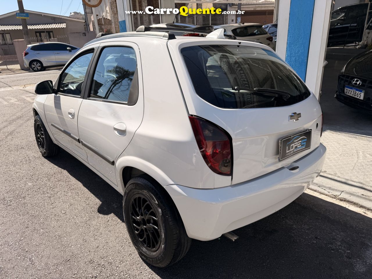 CHEVROLET   CELTA SPIRIT LT 1.0 MPFI 8V FLEXP. 5P   BRANCO 2015 1.0 FLEX - Loja