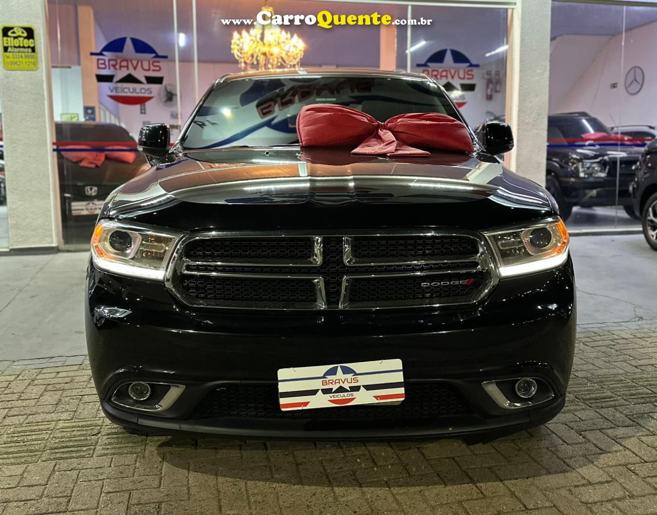 DODGE   DURANGO LIMITED 3.6 24V 4X4 AUT.   PRETO 2015 3.6 GASOLINA - Loja
