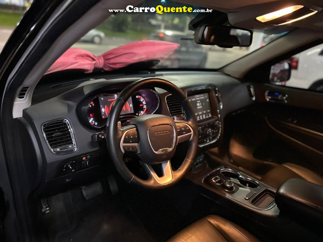 DODGE   DURANGO LIMITED 3.6 24V 4X4 AUT.   PRETO 2015 3.6 GASOLINA - Loja