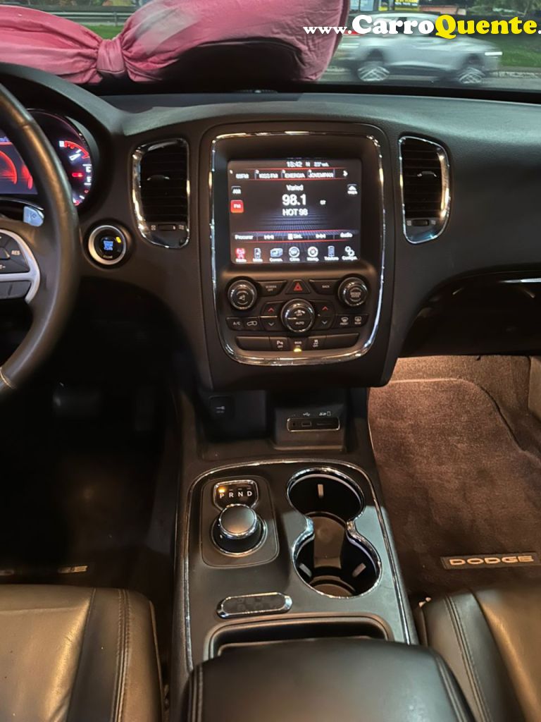 DODGE   DURANGO LIMITED 3.6 24V 4X4 AUT.   PRETO 2015 3.6 GASOLINA - Loja