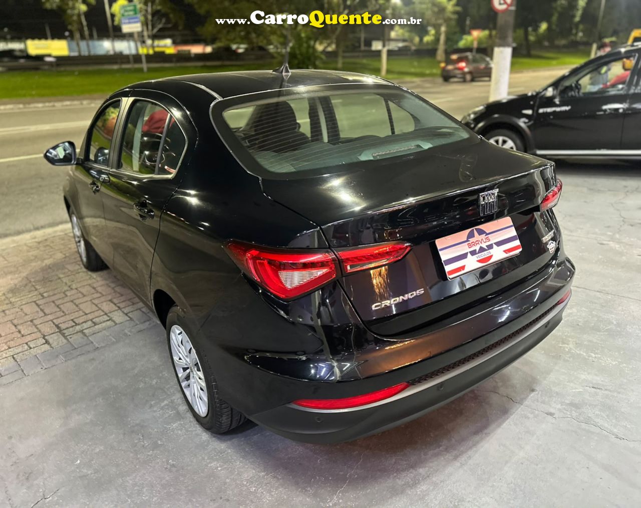 FIAT   CRONOS DRIVE 1.0 6V FLEX   PRETO 2025 1.0 FLEX - Loja