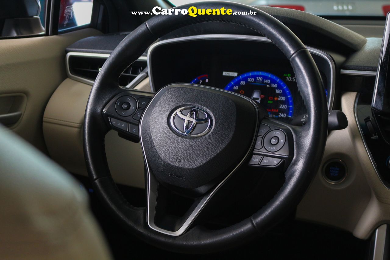 TOYOTA   COROLLA CROSS XRX   CINZA 2024 2.0 FLEX - Loja