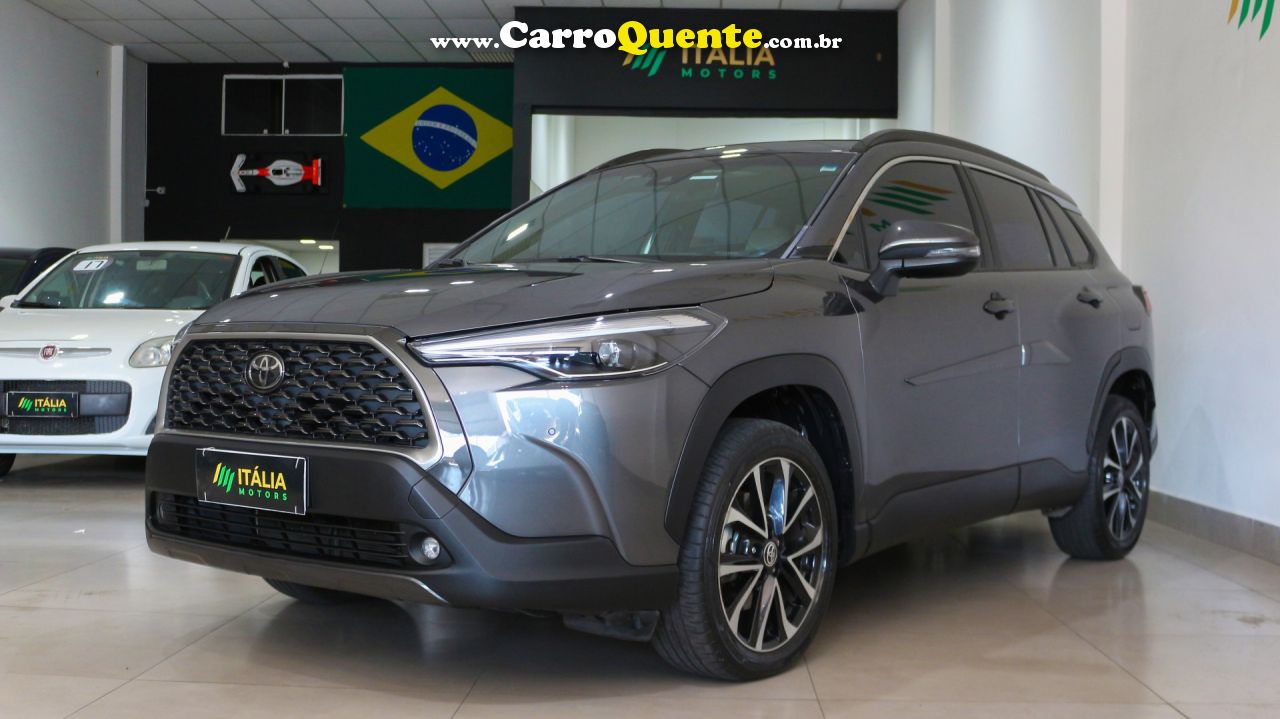 TOYOTA   COROLLA CROSS XRX   CINZA 2024 2.0 FLEX - Loja