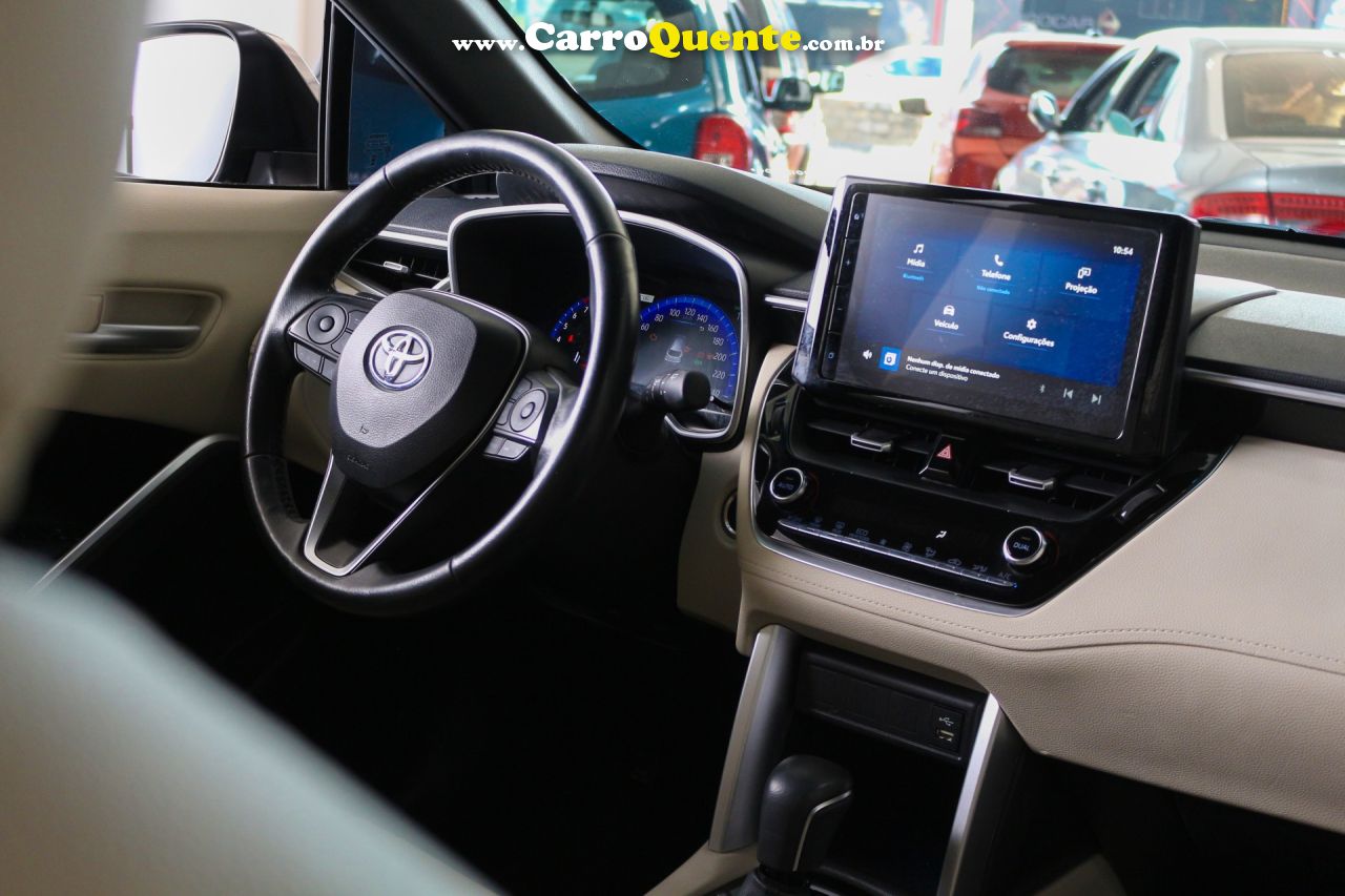 TOYOTA   COROLLA CROSS XRX   CINZA 2024 2.0 FLEX - Loja