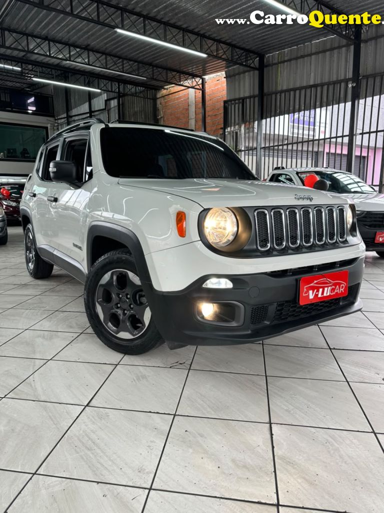 JEEP   RENEGADE SPORT 1.8 4X2 FLEX 16V AUT.   BRANCO 2016 1.8 FLEX - Loja