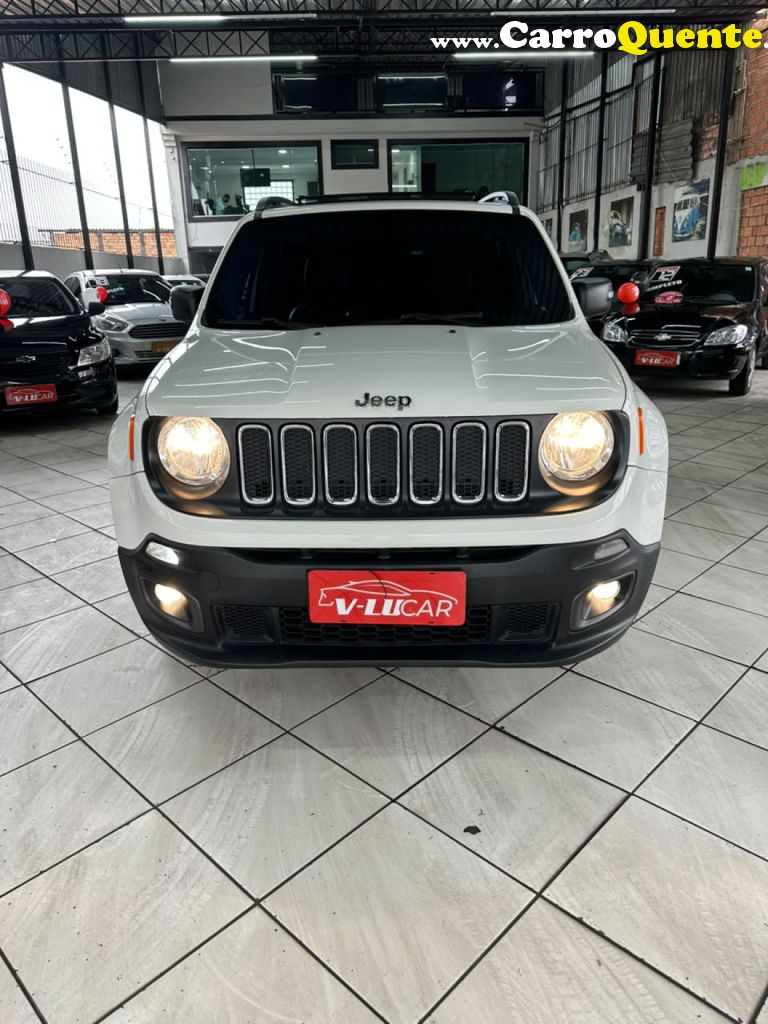JEEP   RENEGADE SPORT 1.8 4X2 FLEX 16V AUT.   BRANCO 2016 1.8 FLEX - Loja