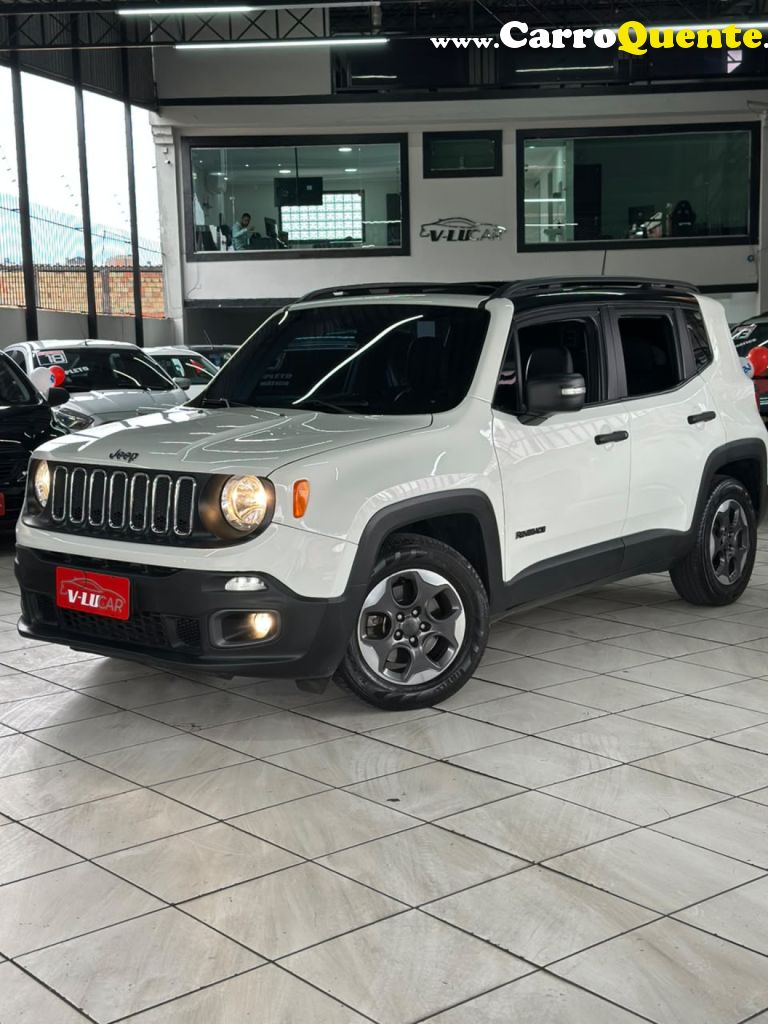 JEEP   RENEGADE SPORT 1.8 4X2 FLEX 16V AUT.   BRANCO 2016 1.8 FLEX - Loja