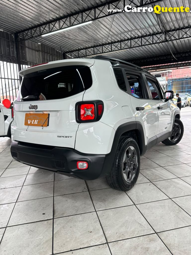 JEEP   RENEGADE SPORT 1.8 4X2 FLEX 16V AUT.   BRANCO 2016 1.8 FLEX - Loja