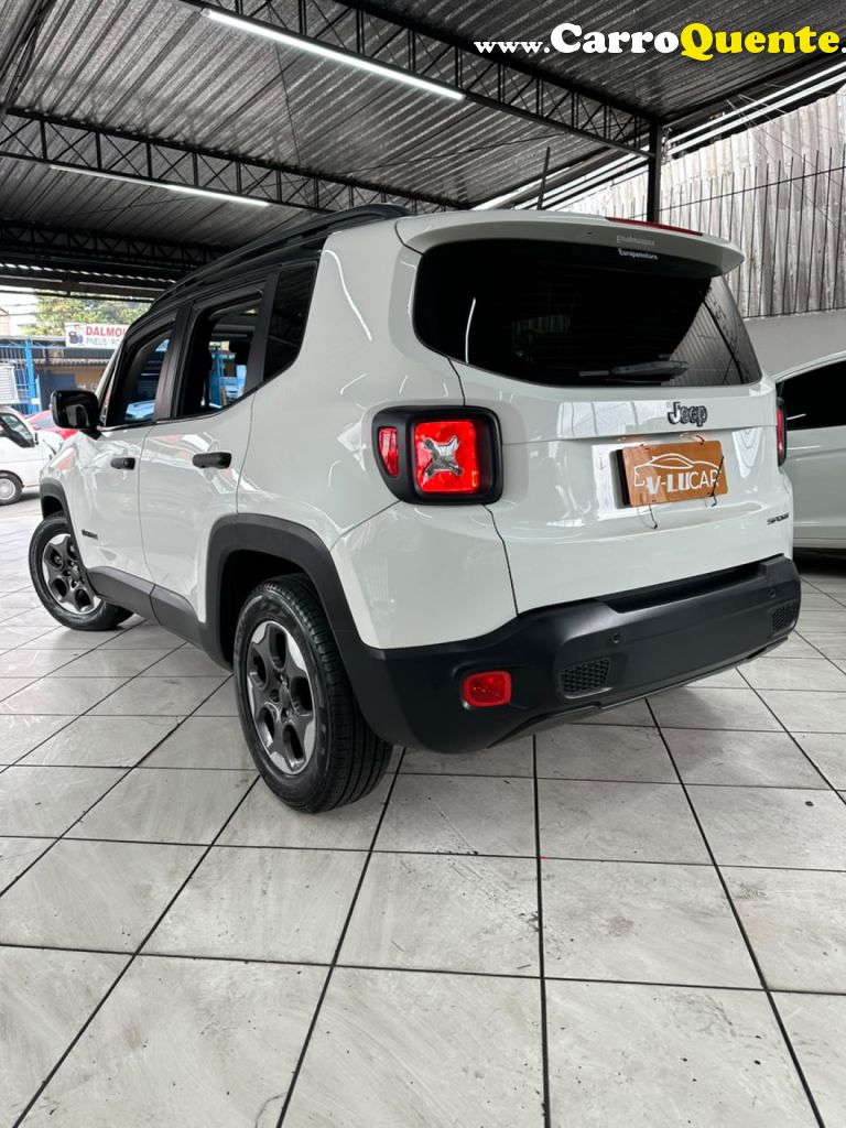 JEEP   RENEGADE SPORT 1.8 4X2 FLEX 16V AUT.   BRANCO 2016 1.8 FLEX - Loja