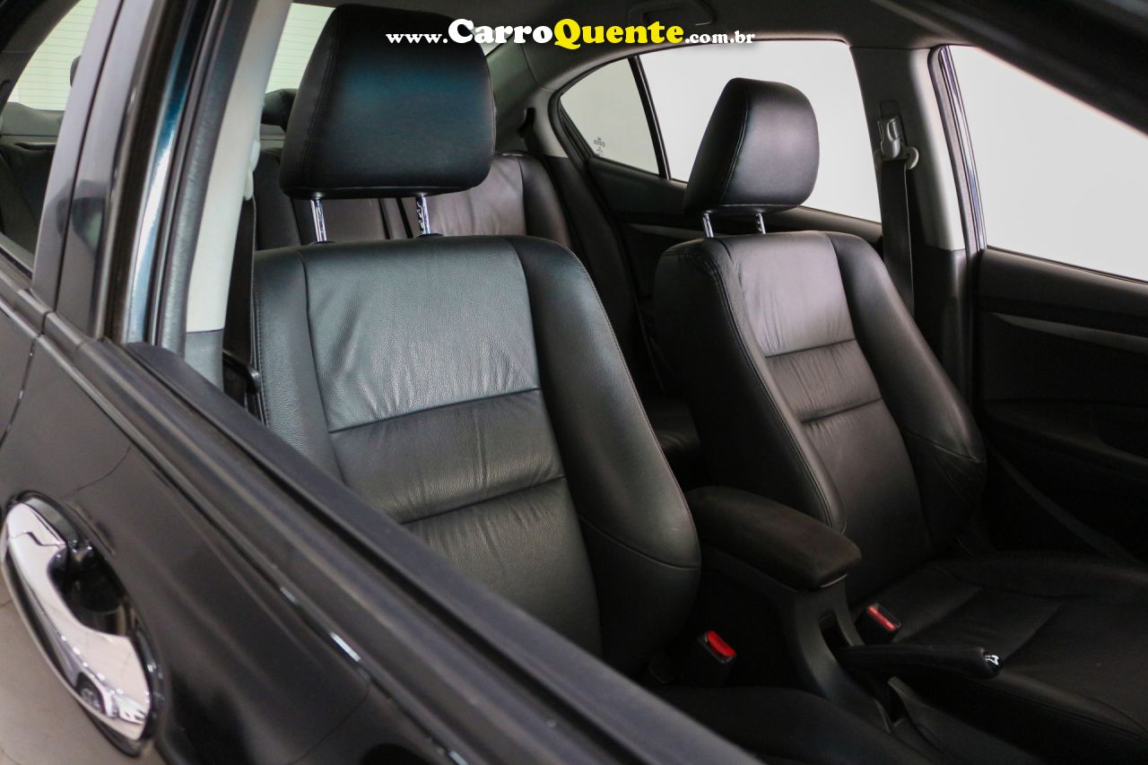 HONDA   CITY SEDAN EX 1.5 FLEX 16V 4P AUT.   PRETO 2014 1.5 FLEX - Loja