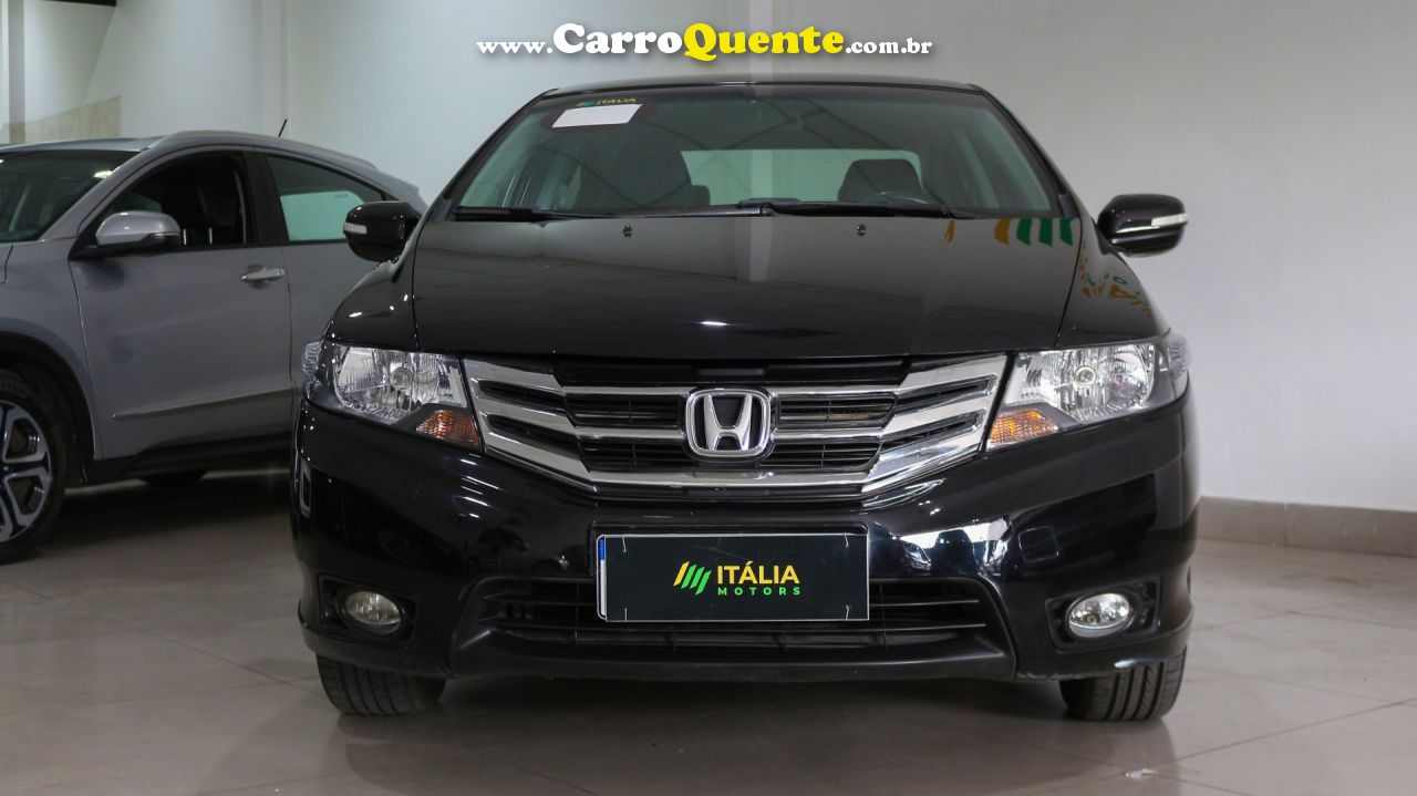HONDA   CITY SEDAN EX 1.5 FLEX 16V 4P AUT.   PRETO 2014 1.5 FLEX - Loja