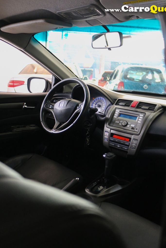 HONDA   CITY SEDAN EX 1.5 FLEX 16V 4P AUT.   PRETO 2014 1.5 FLEX - Loja