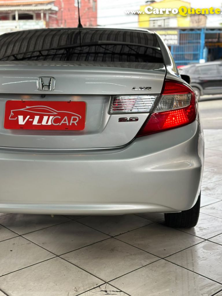 HONDA   CIVIC SEDAN LXR 2.0 FLEXONE 16V AUT. 4P   PRATA 2016 2.0 FLEX - Loja